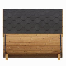 Load image into Gallery viewer, SaunaLife Model E8W Ergo Series 6-Person Outdoor Thermo-Spruce Sauna Barrel [SL-MODELE8W] (SAK92573)