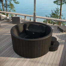 Load image into Gallery viewer, SaunaLife Model S4B Premium 6-Person Home Wood-Burning Hot Tub [SL-MODELS4] (SAK72531)