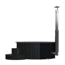 Load image into Gallery viewer, SaunaLife Model S4B Premium 6-Person Home Wood-Burning Hot Tub [SL-MODELS4] (SAK72531)