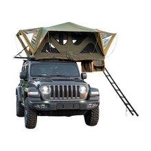 Load image into Gallery viewer, Naturnest Andromeda Green Soft Shell Rooftop Tent With Large Panoramic Skylight &amp; YKK Doors (SAK50612)