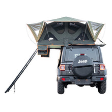 Load image into Gallery viewer, Naturnest Andromeda Green Soft Shell Rooftop Tent With Large Panoramic Skylight &amp; YKK Doors (SAK50612)
