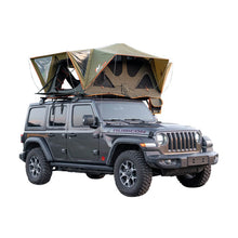 Load image into Gallery viewer, Naturnest Andromeda Green Soft Shell Rooftop Tent With Large Panoramic Skylight &amp; YKK Doors (SAK50612)