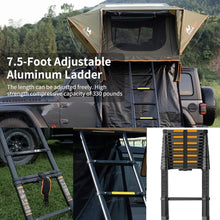 Load image into Gallery viewer, Naturnest Andromeda Green Soft Shell Rooftop Tent With Large Panoramic Skylight &amp; YKK Doors (SAK50612)