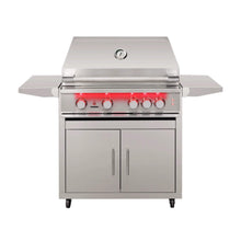 Load image into Gallery viewer, TrueFlame Built-In Stainless Steel Freestanding Gas Grills With Deluxe Cart [TF25/32/40] (SAK76845)