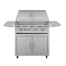 Load image into Gallery viewer, TrueFlame E-Series Stainless Steel Gas Freestanding Grill With Cart [TFE25/32] (SAK96473)