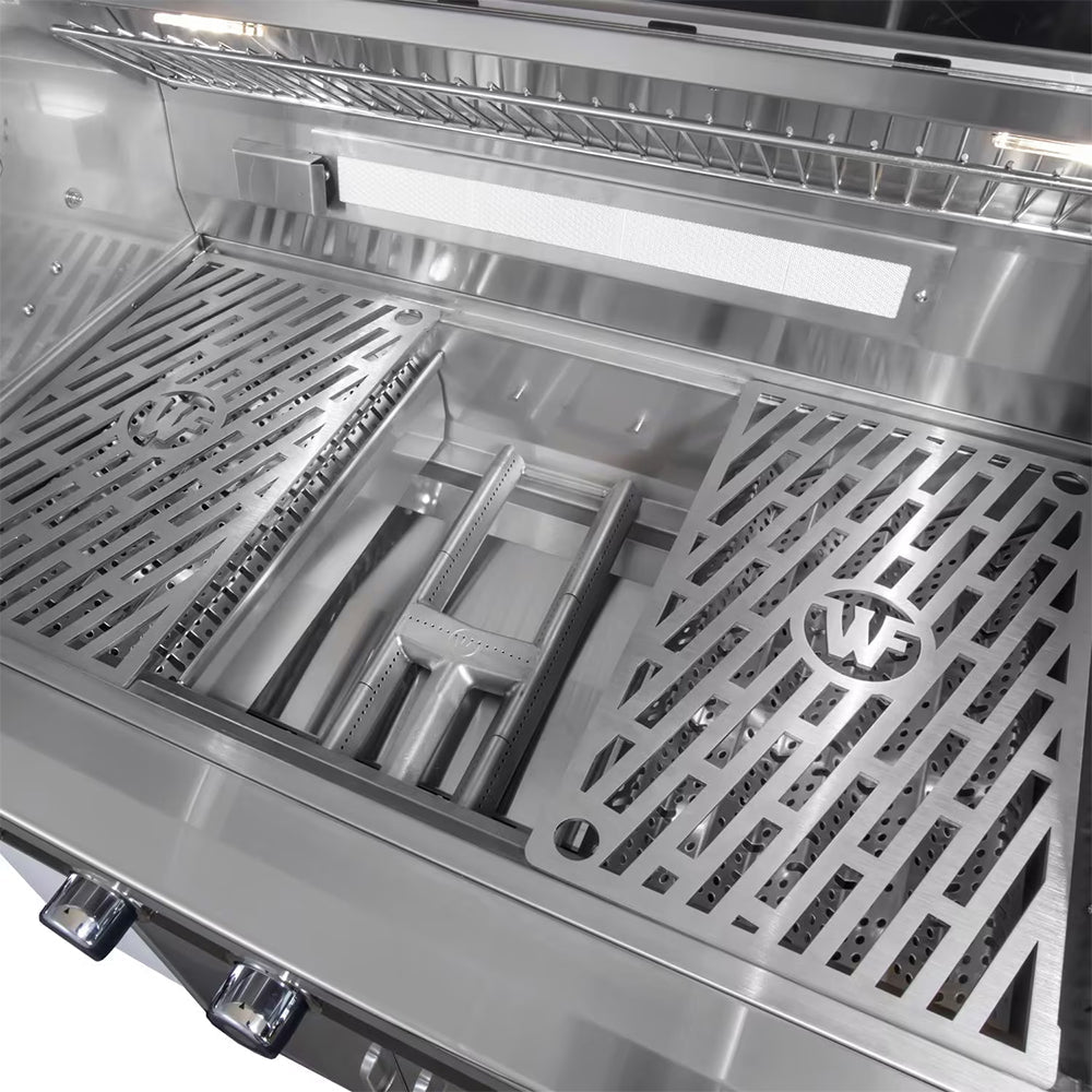 Wildfire Outdoor Living Ranch Pro 304 Stainless Steel Propane Gas Grill, 36" (WF-PRO36G-RH-LP) (SAK28346)