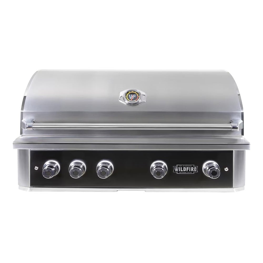 Wildfire Outdoor Living Ranch Pro 304 Stainless Steel Propane Gas Grill, 42" (WF-PRO42G-RH-LP) (SAK50263)