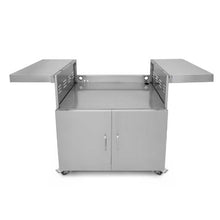 Load image into Gallery viewer, Wildfire Outdoor Living Stainless Steel Outdoor Grill Cart With Propane Tank Slide Out Door (SAK71546)