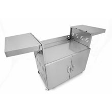Load image into Gallery viewer, Wildfire Outdoor Living Stainless Steel Outdoor Grill Cart With Propane Tank Slide Out Door (SAK71546)